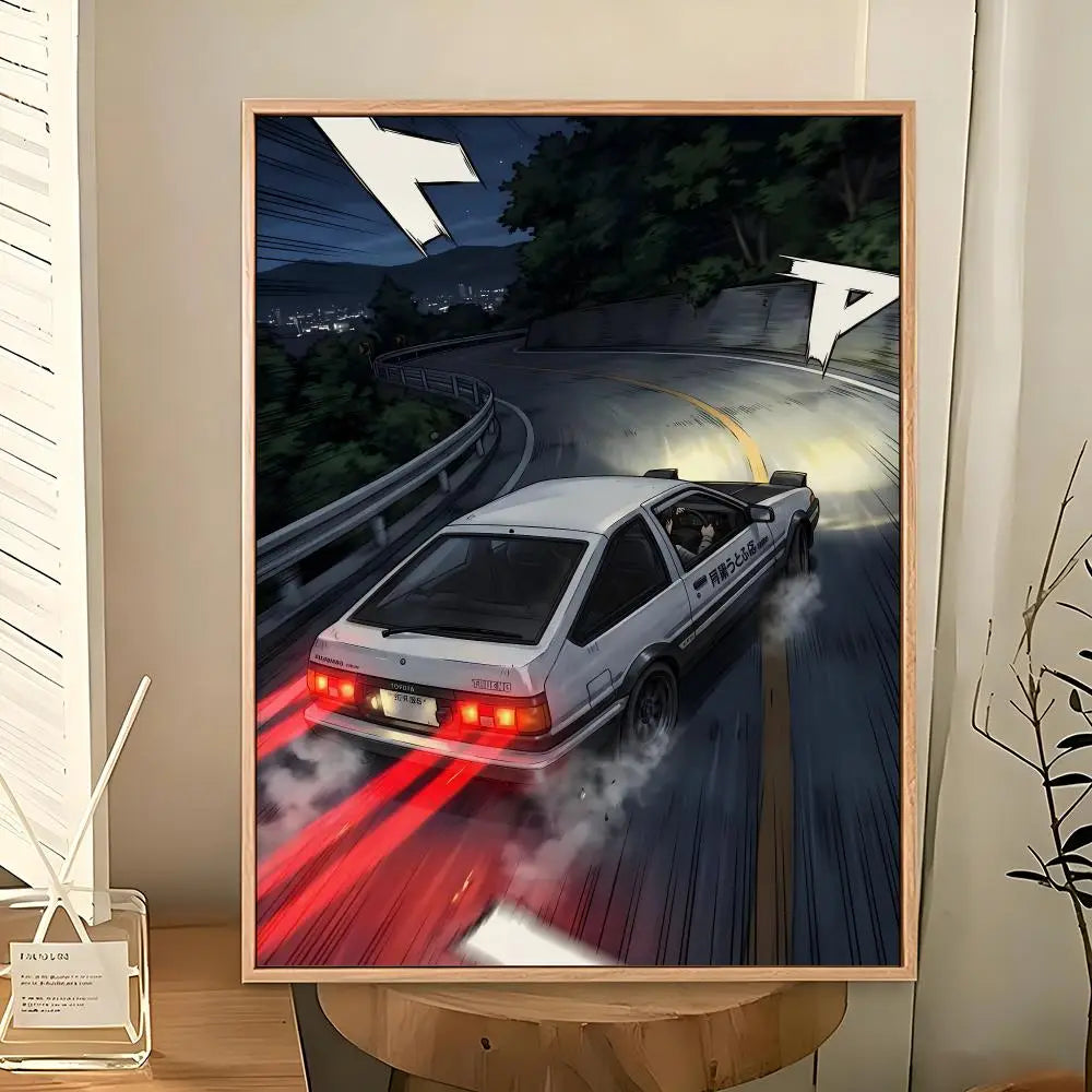 Initial D Drift Posters