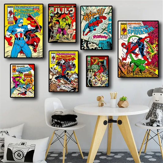 Marvel Avengers Comic Spider-Man Posters
