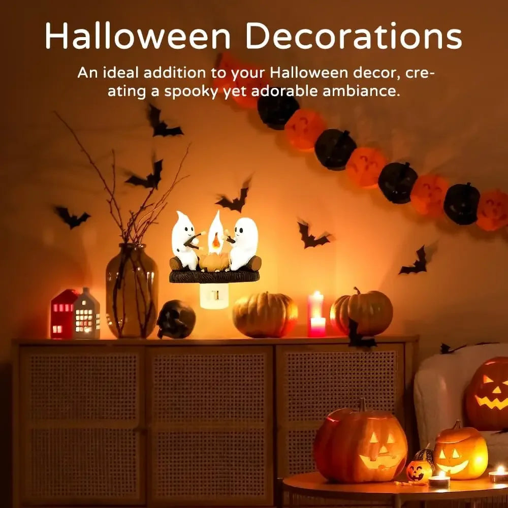 Halloween Ghost Bonfire Night Light