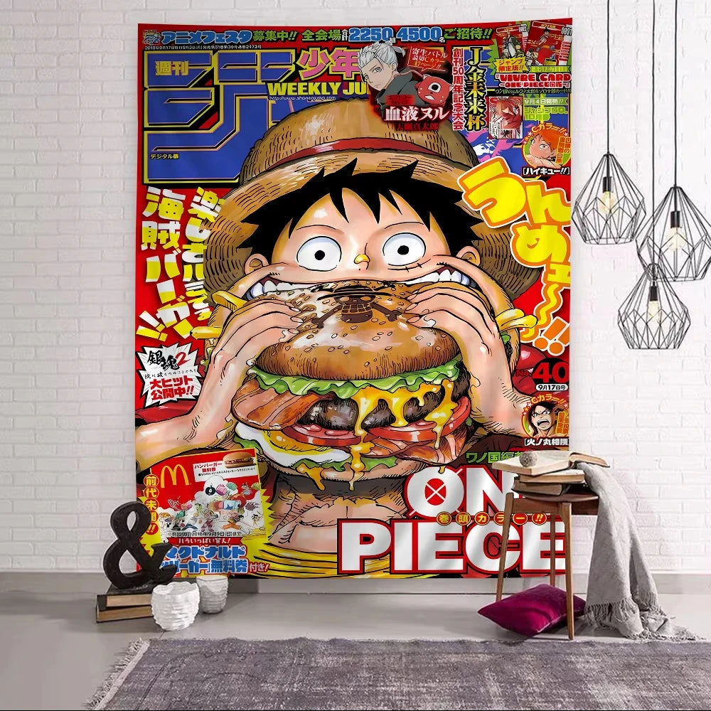 One Piece Anime Tapestry