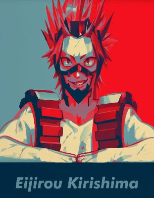 My Hero Academia Anime Retro Posters Room Decor