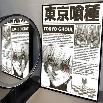 Tokyo Ghoul Canvas Posters