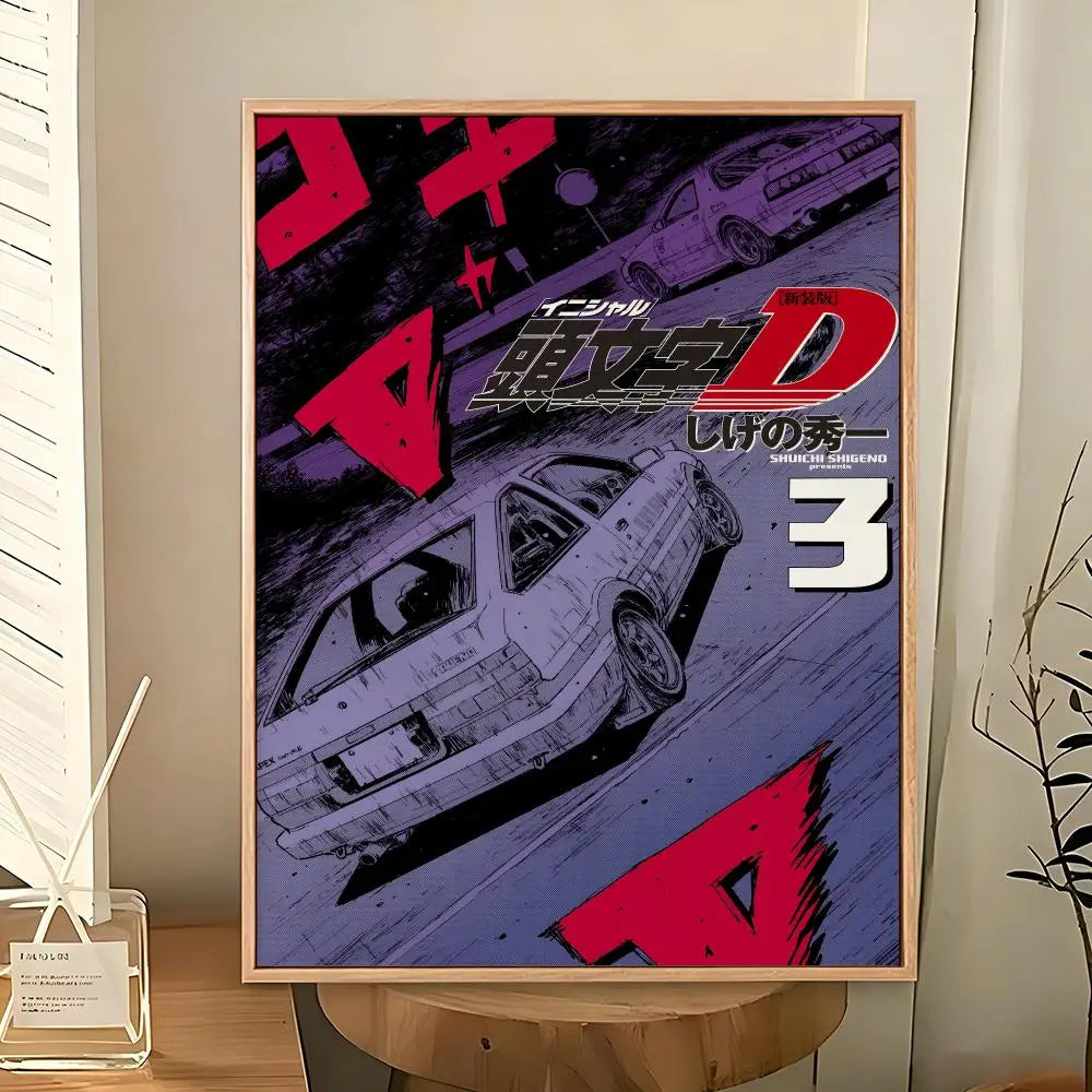 Initial D Drift Posters