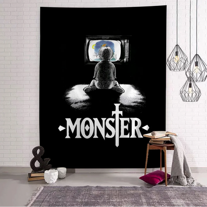 Monster Anime Tapestry