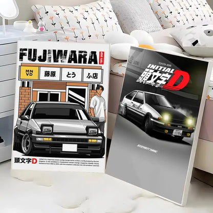Initial D AE86 Posters
