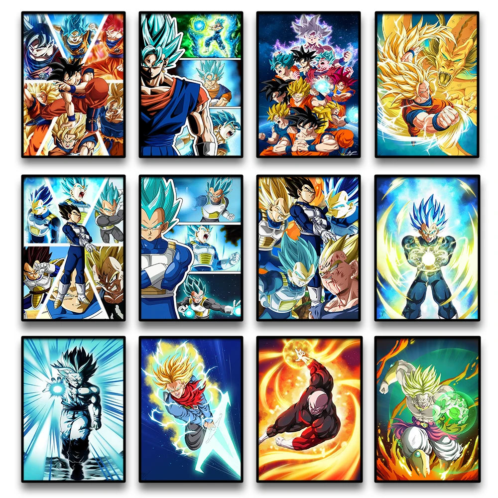 Dragon Ball Z Canvas Posters
