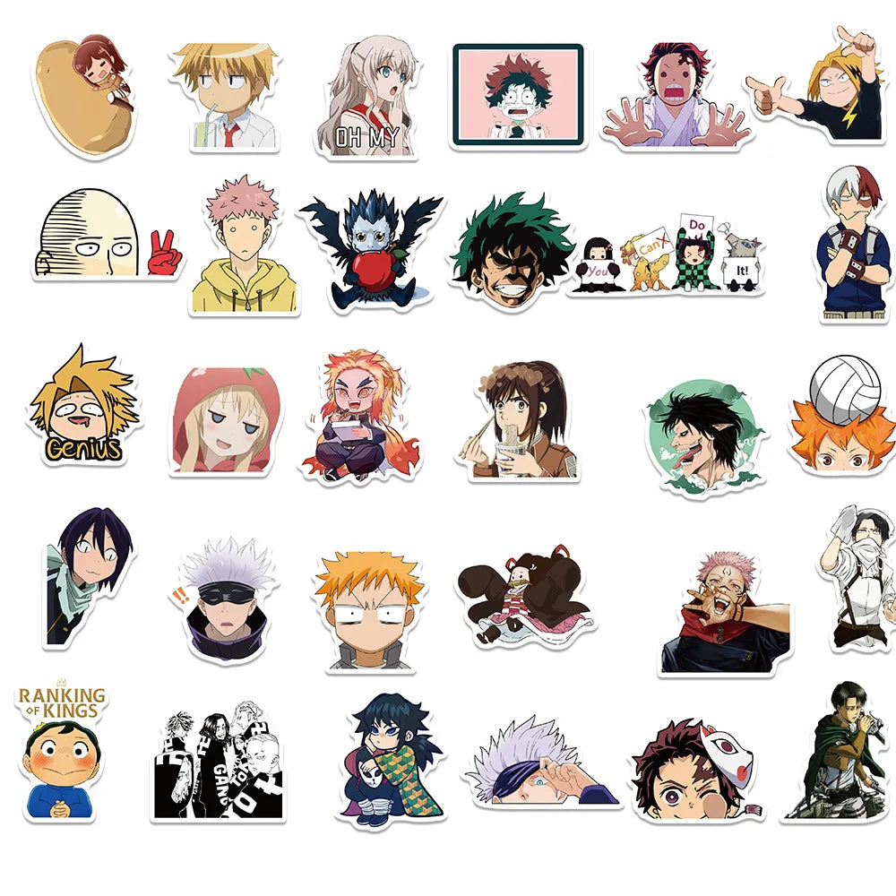 300pcs Anime Sticker Pack