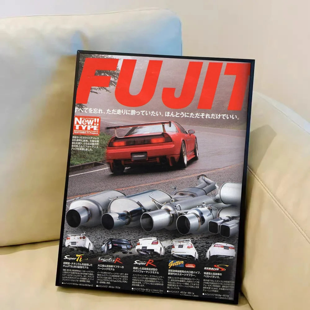 JDM Vintage Racing Posters