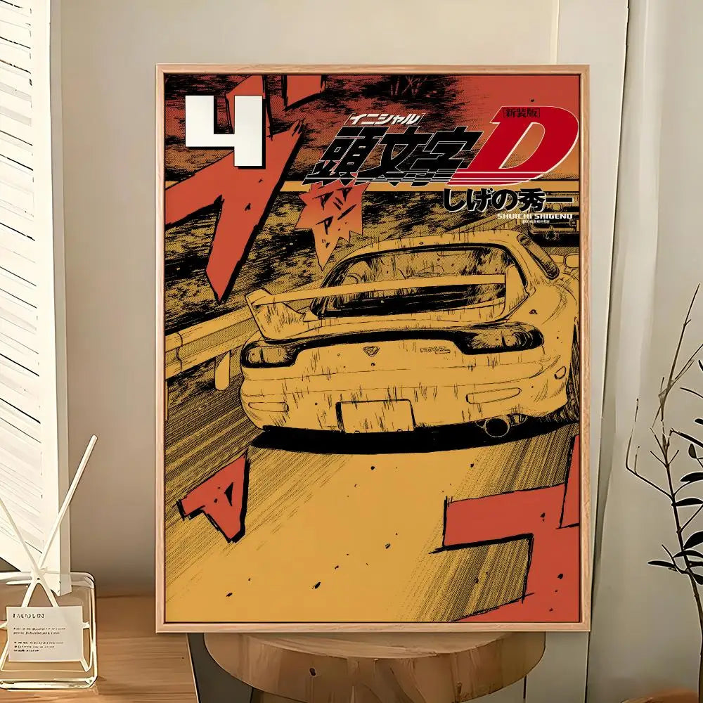 Initial D Drift Posters