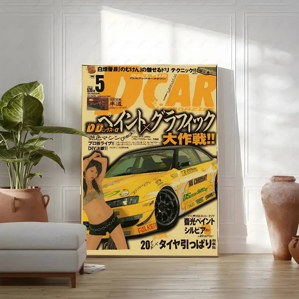 JDM Canvas Wall Art