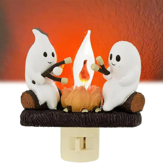 Halloween Ghost Bonfire Night Light