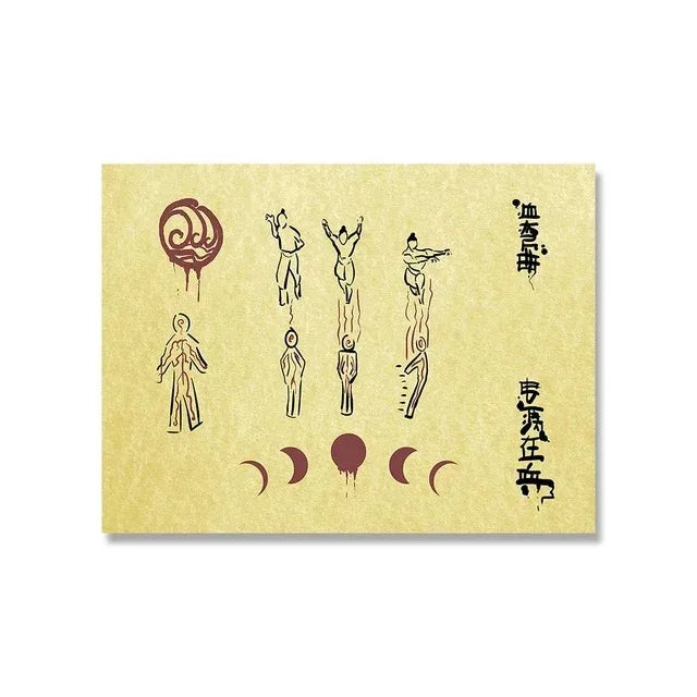 Retro Avatar The Last Airbender Poster