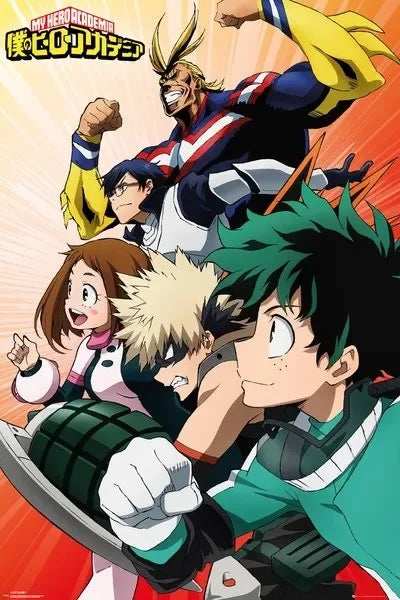 My Hero Academia Poster v4