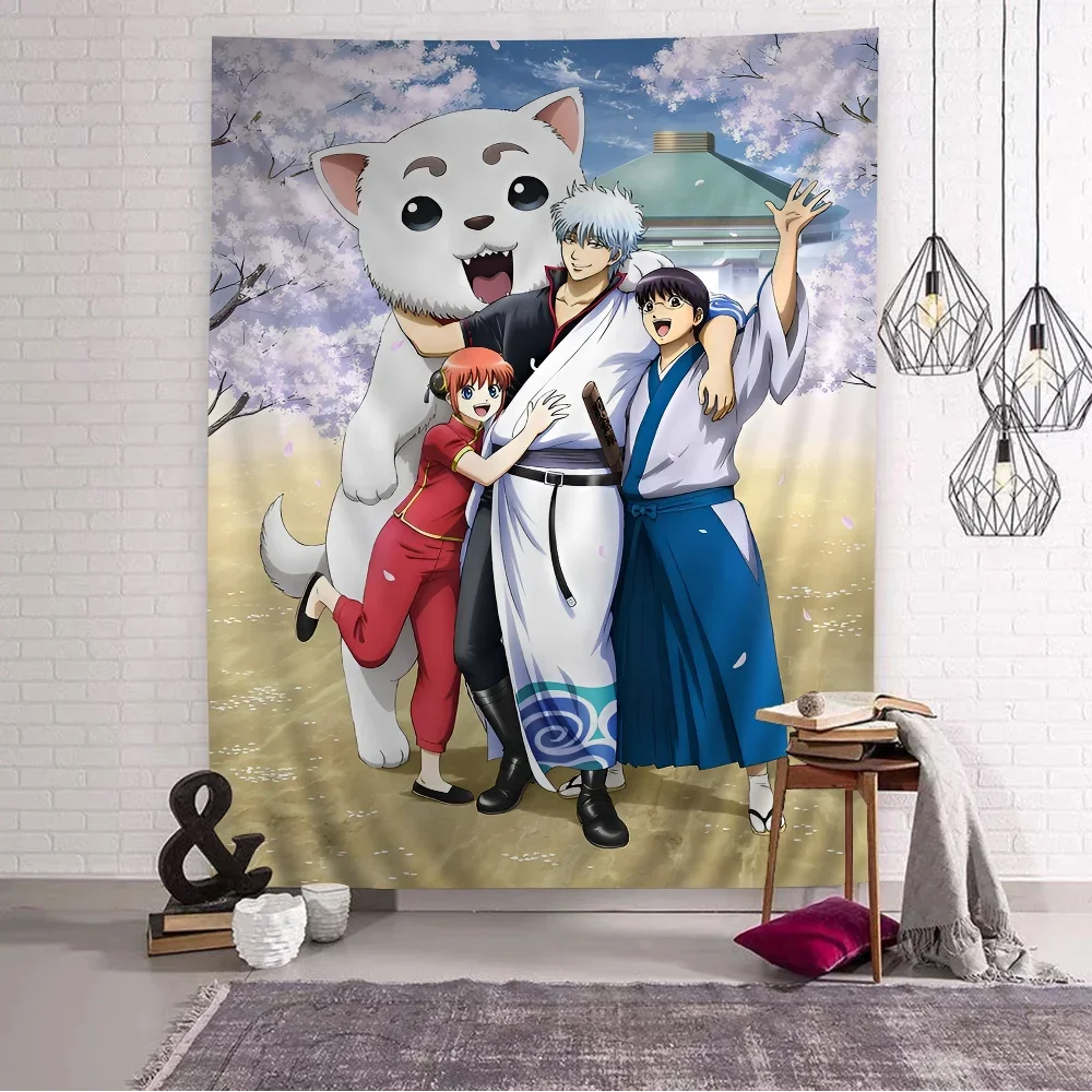 Gintama Anime Wall Tapestry