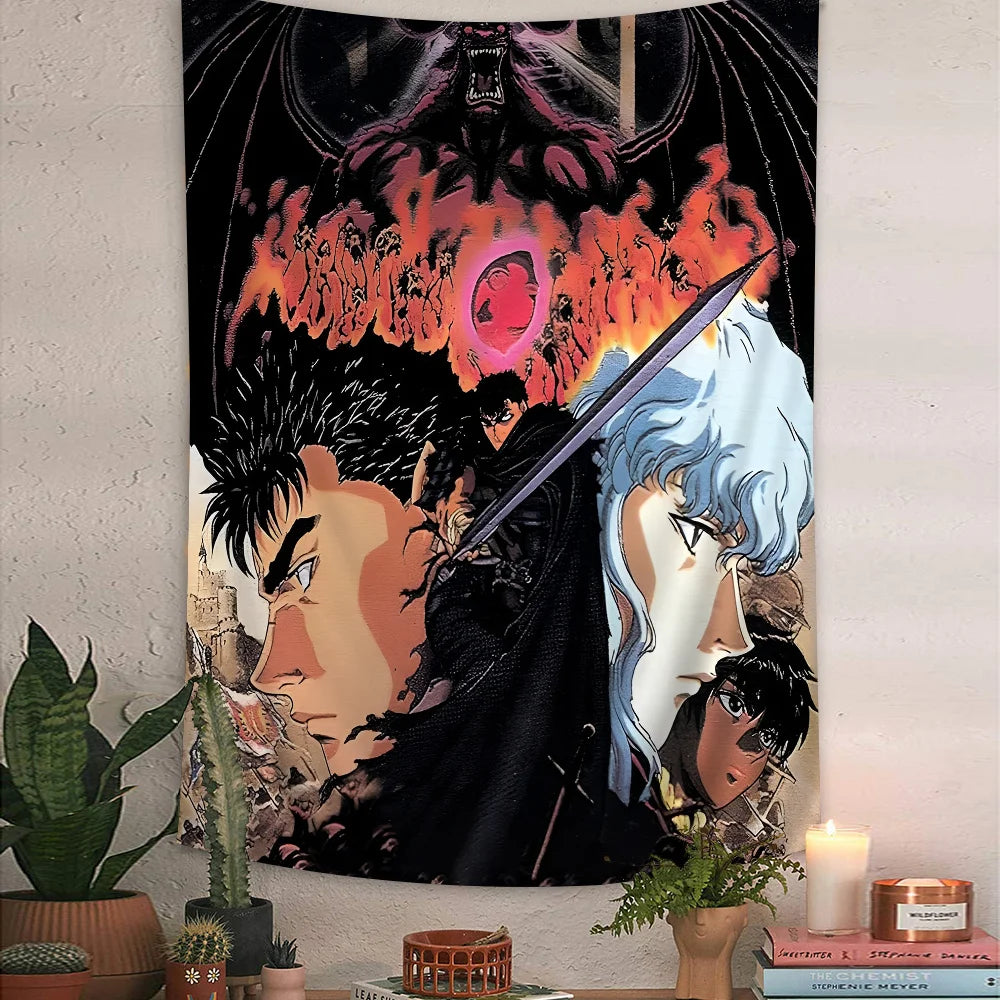 Berserk Anime Tapestry