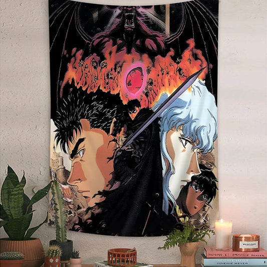 Berserk Anime Tapestry