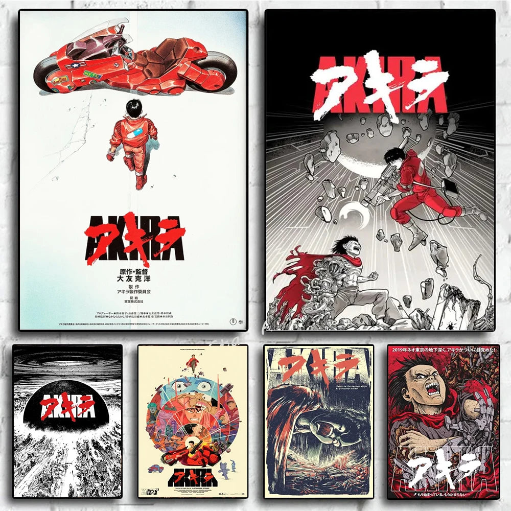 Akira Japanese Anime Poster Movie Poster
