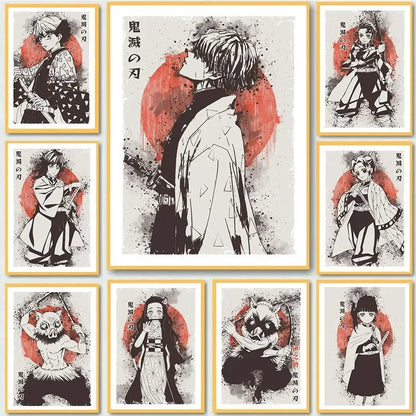 Demon Slayer Character Posters
