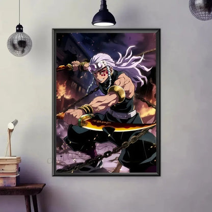 Minimalist Kimetsu No Yaiba (Demon Slayer) Poster