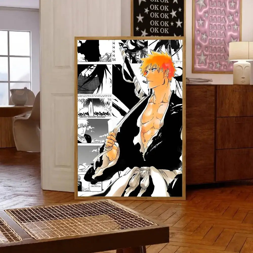 Bleach Anime Wall Sticker Waterproof Paper Art Print