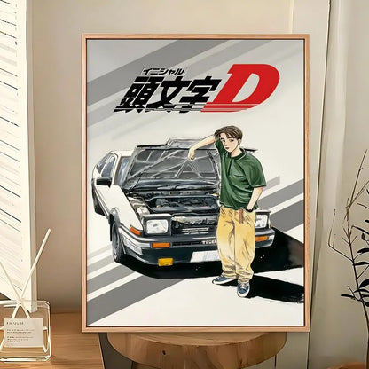 Initial D Drift Posters