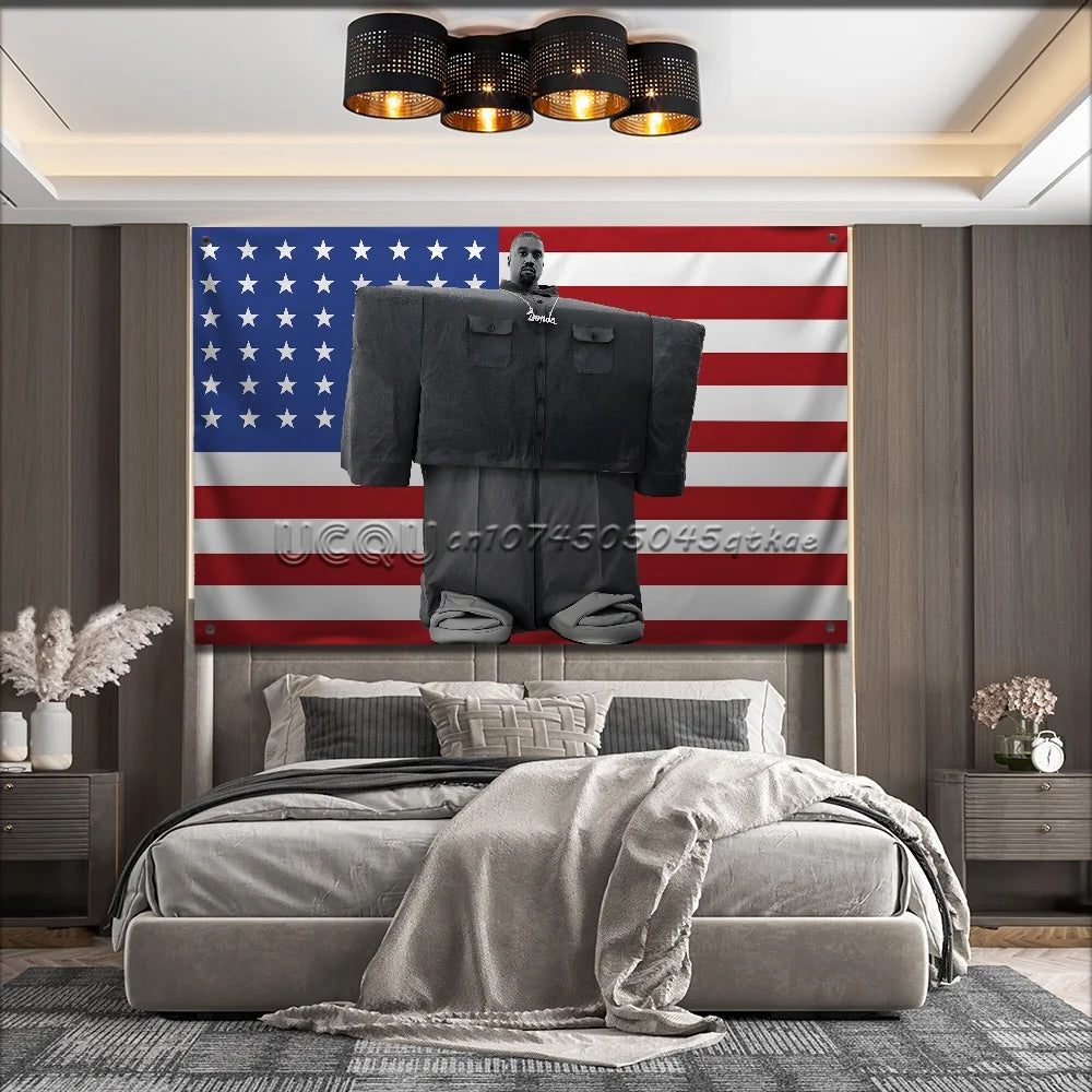 USA x Kanye West Tapestry Wall Decor