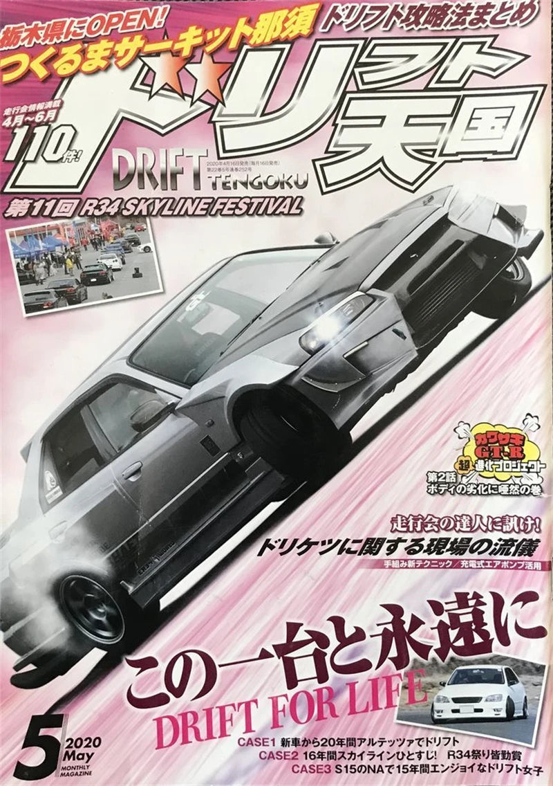 80s Japanese Racing Magazine Posters