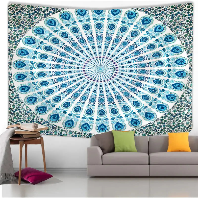 Mandala Style Bohemian Tapestry