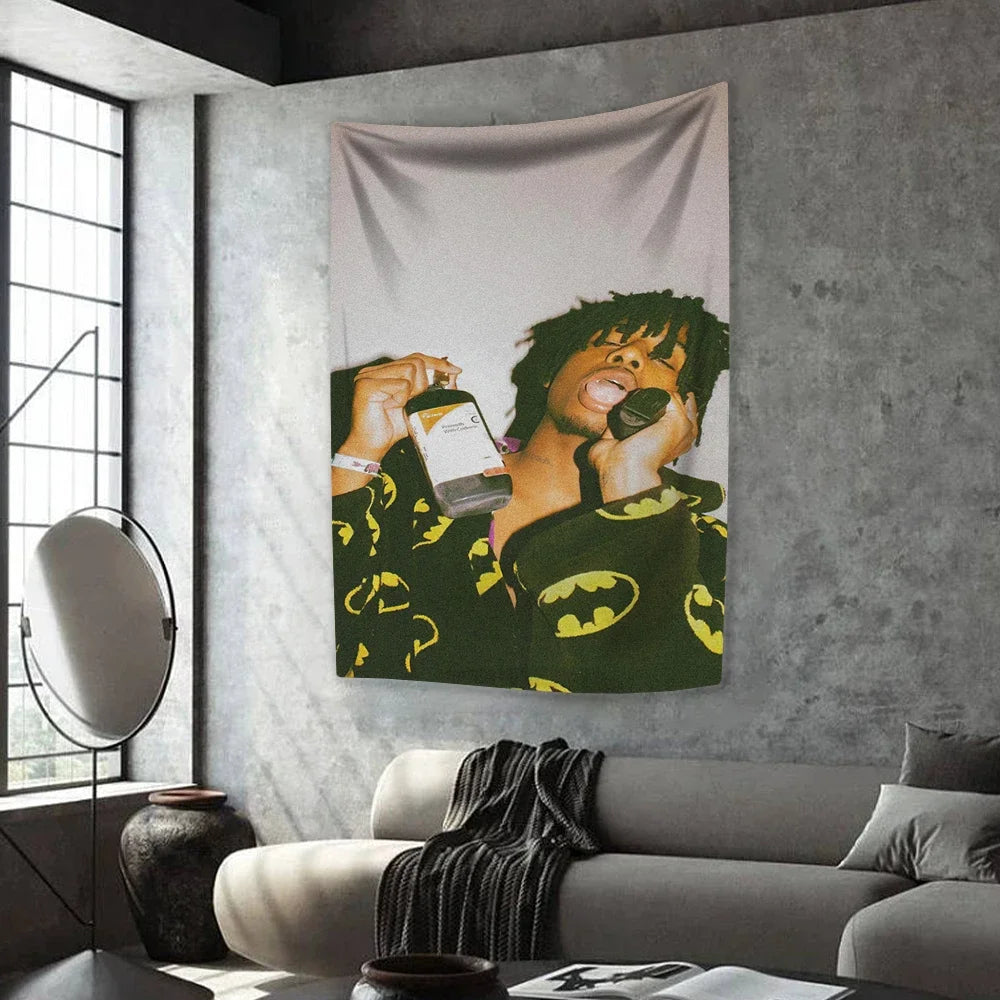Playboi Carti Rapper Home Decor Tapestry