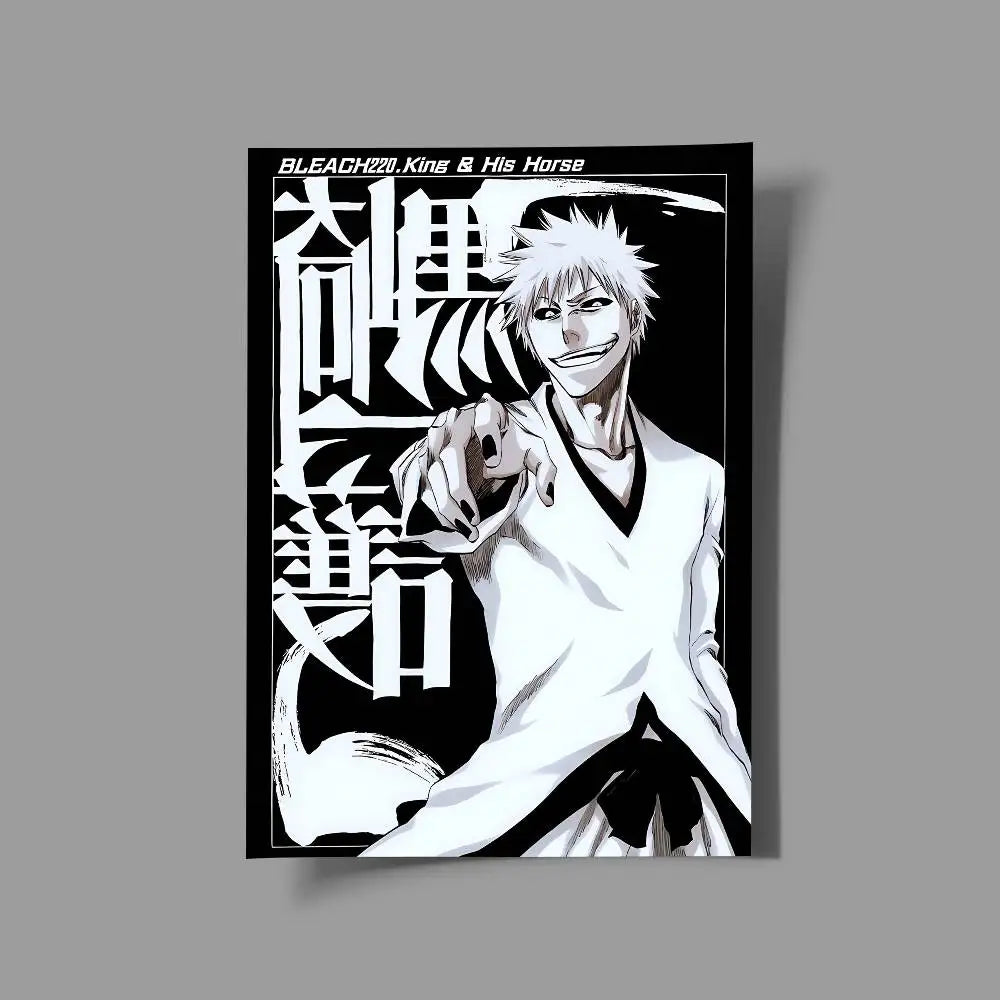 Bleach Anime Wall Sticker Waterproof Paper Art Print