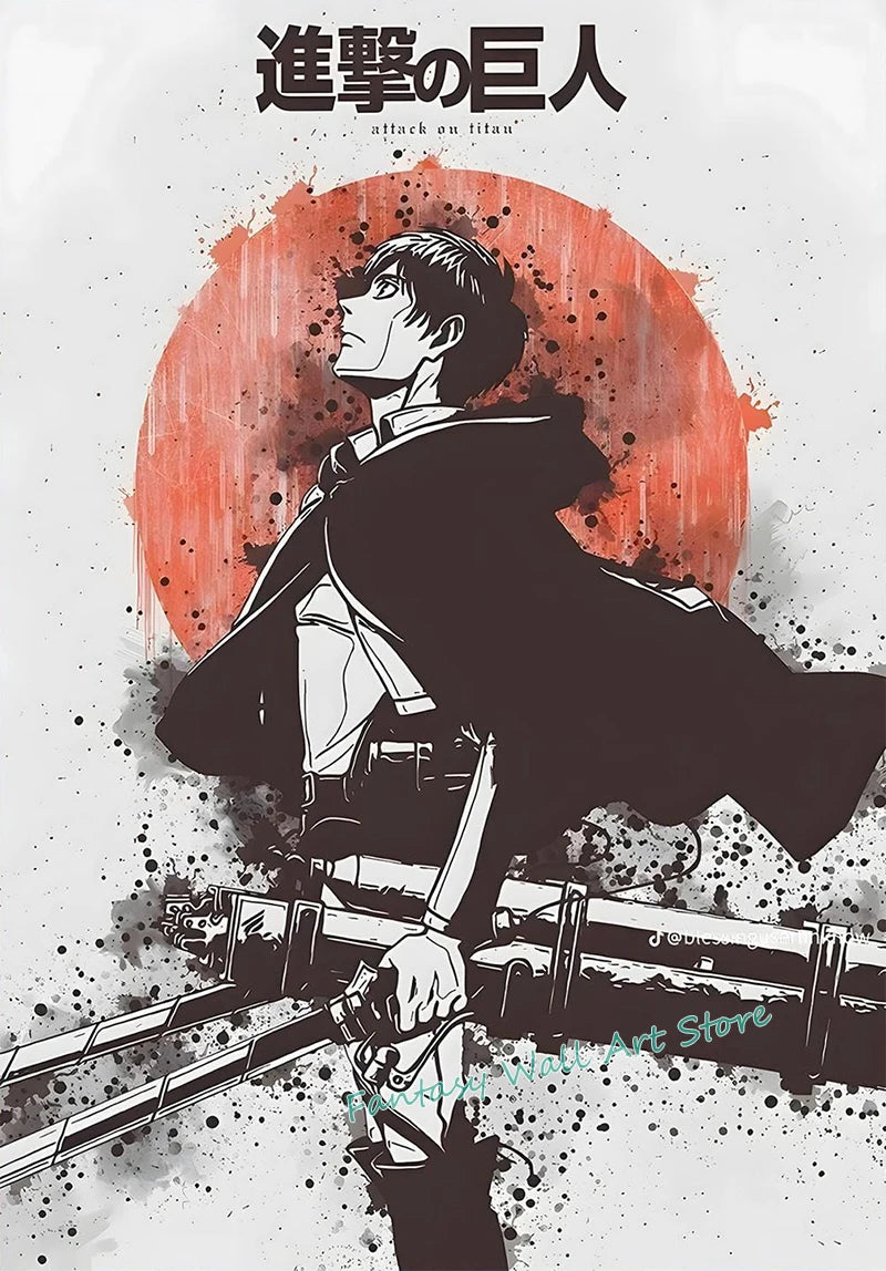 Attack on Titan Character Posters