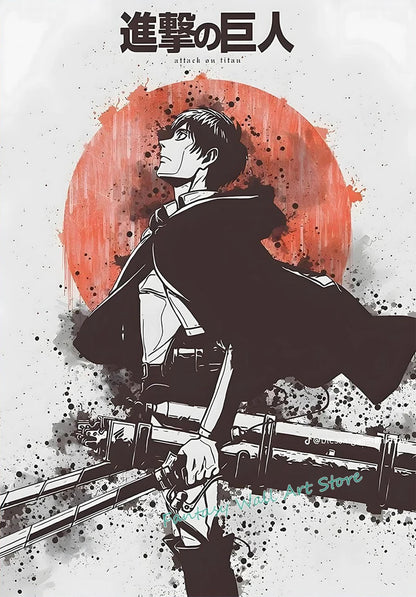 Attack on Titan Character Posters