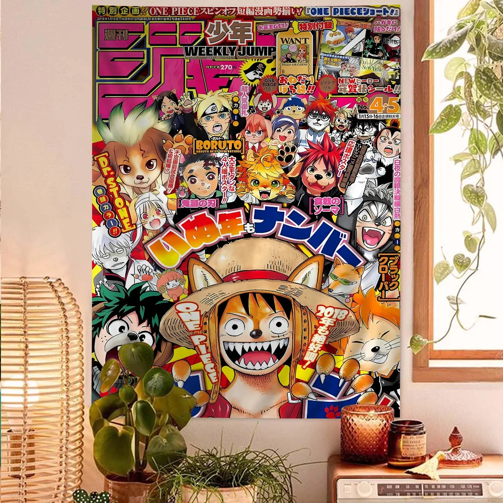 One Piece Anime Tapestry