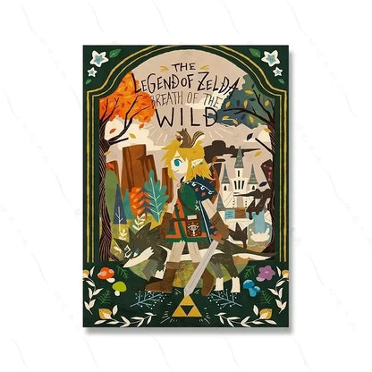 Zelda Landscape Posters