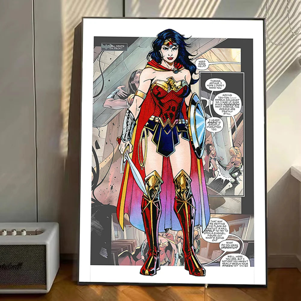 Marvel Avengers Poster Stickers Art Wall