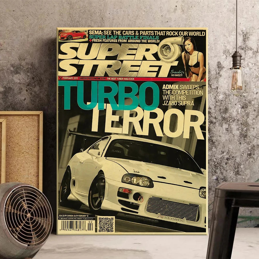 JDM Vintage Car Posters