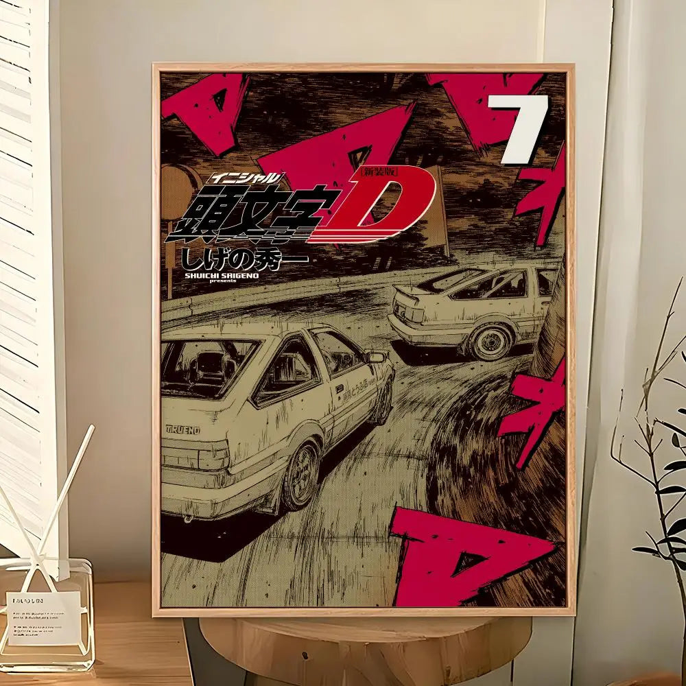 Initial D Drift Posters