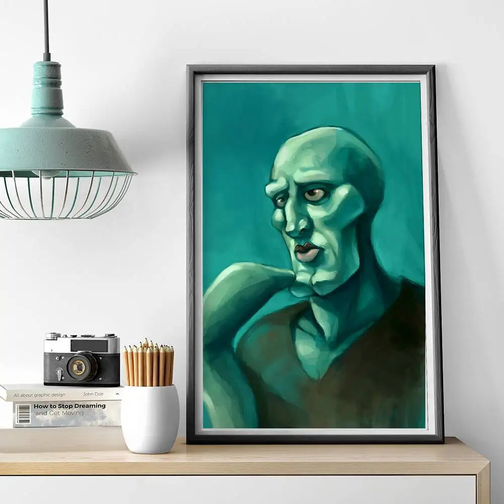 Cartoon Squidward Tentacles Poster