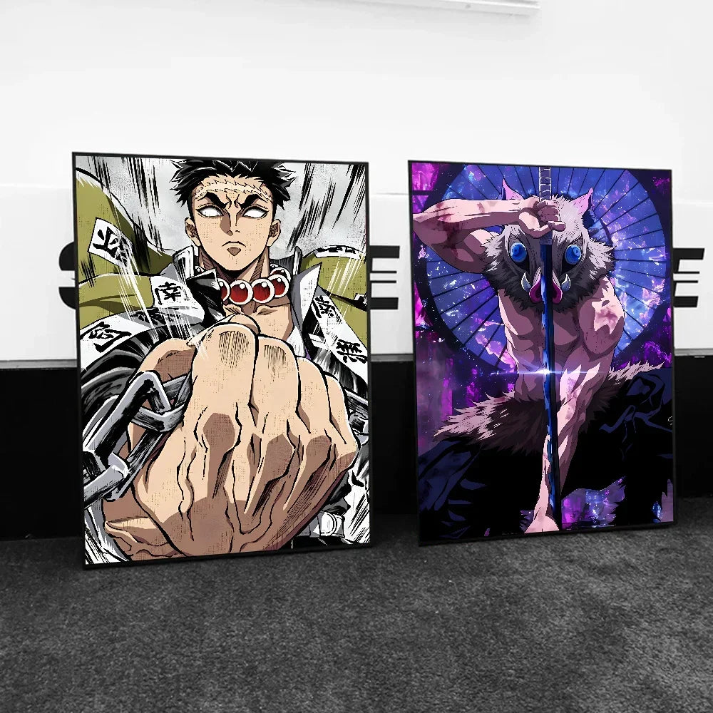 Minimalist Kimetsu No Yaiba (Demon Slayer) Poster