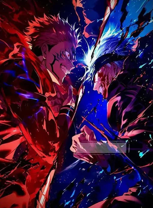 Retro Jujutsu Kaisen Posters