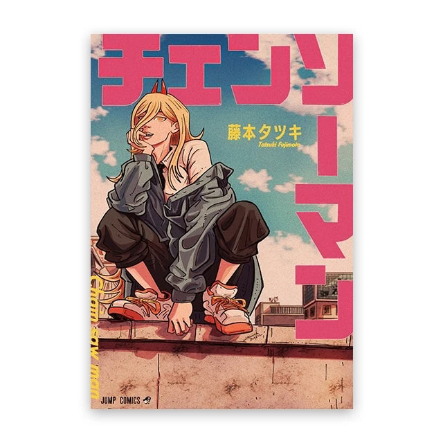 Chainsaw Man Street Art Posters