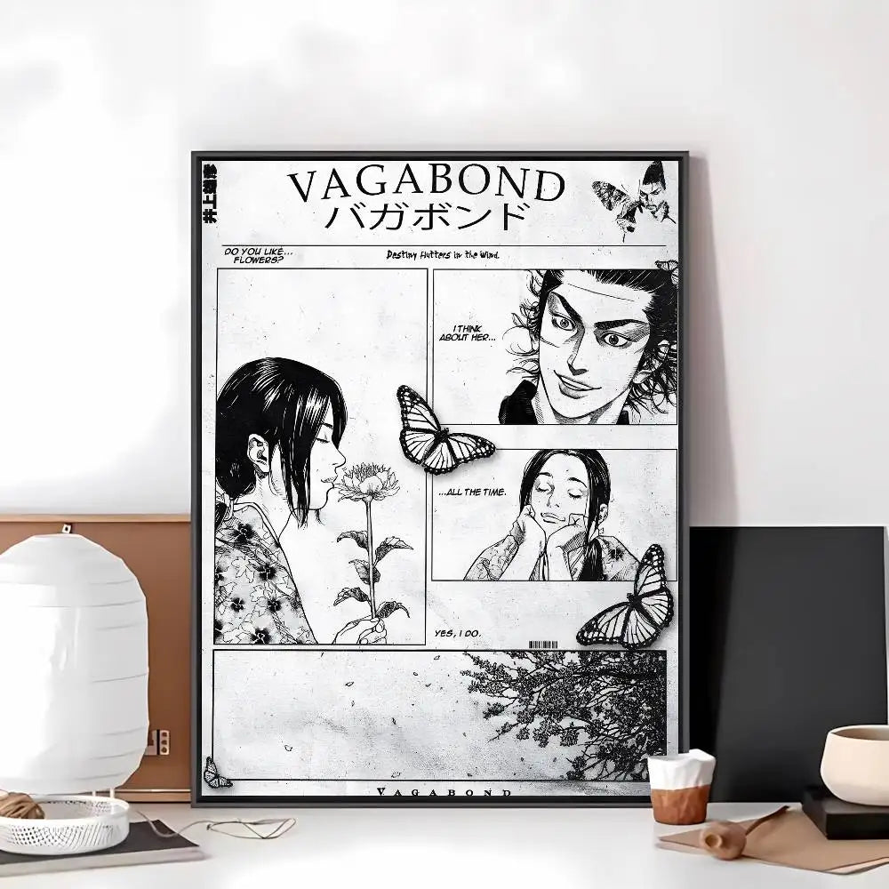 Vagabond Manga Art Posters