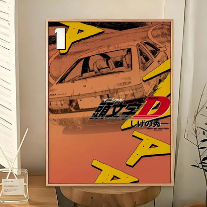 Initial D Drift Posters