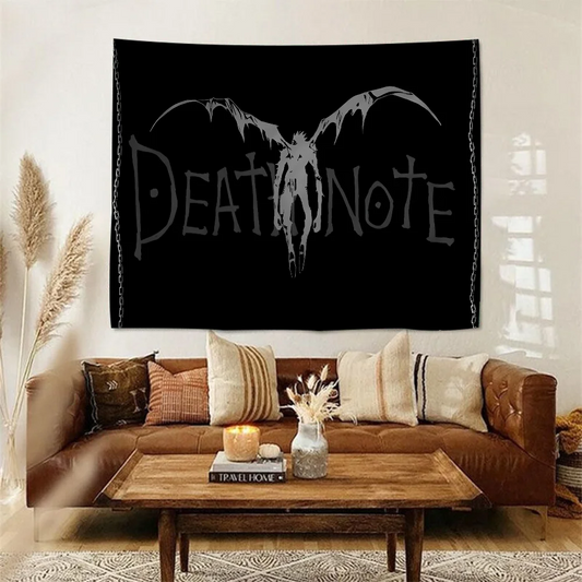 Death Note Tapestry Anime Wall Decor