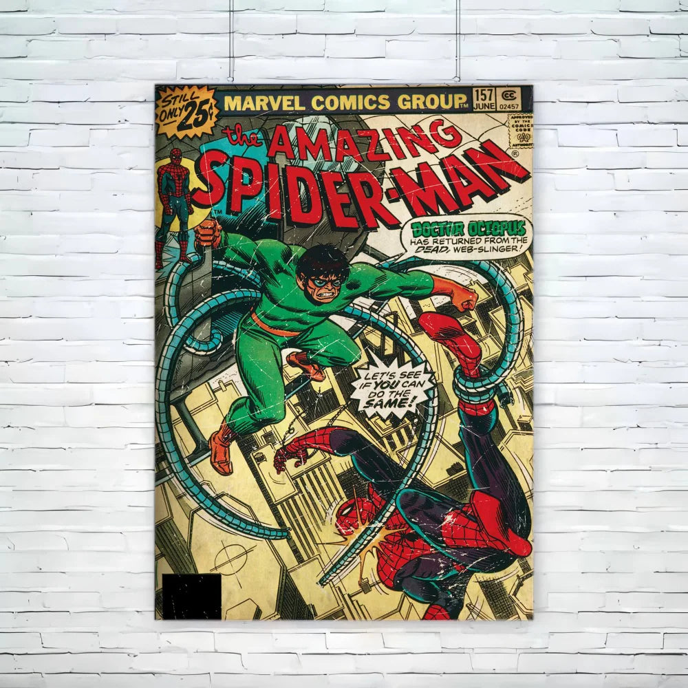 Spiderman Graffiti Art Posters