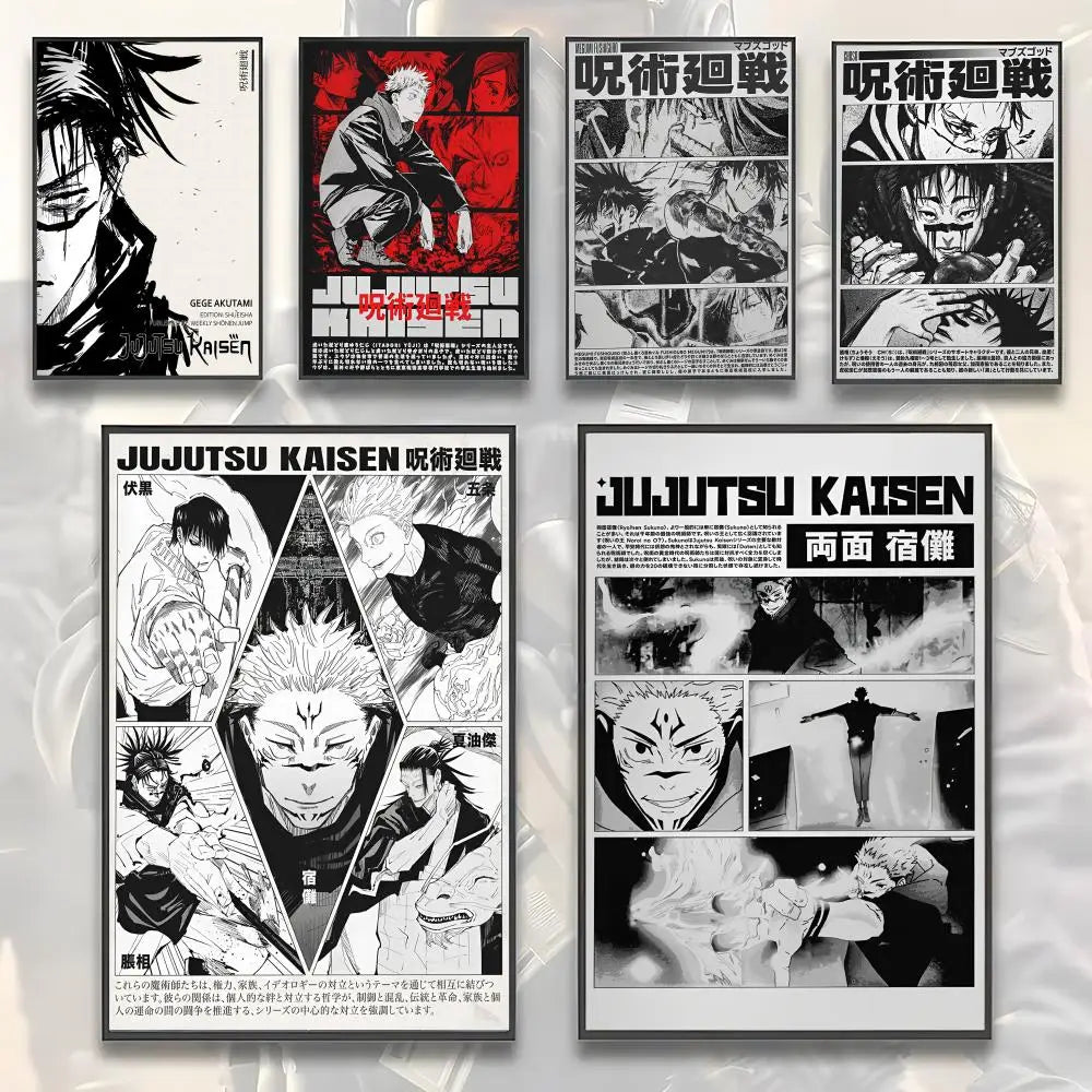 Jujutsu Kaisen Posters V2