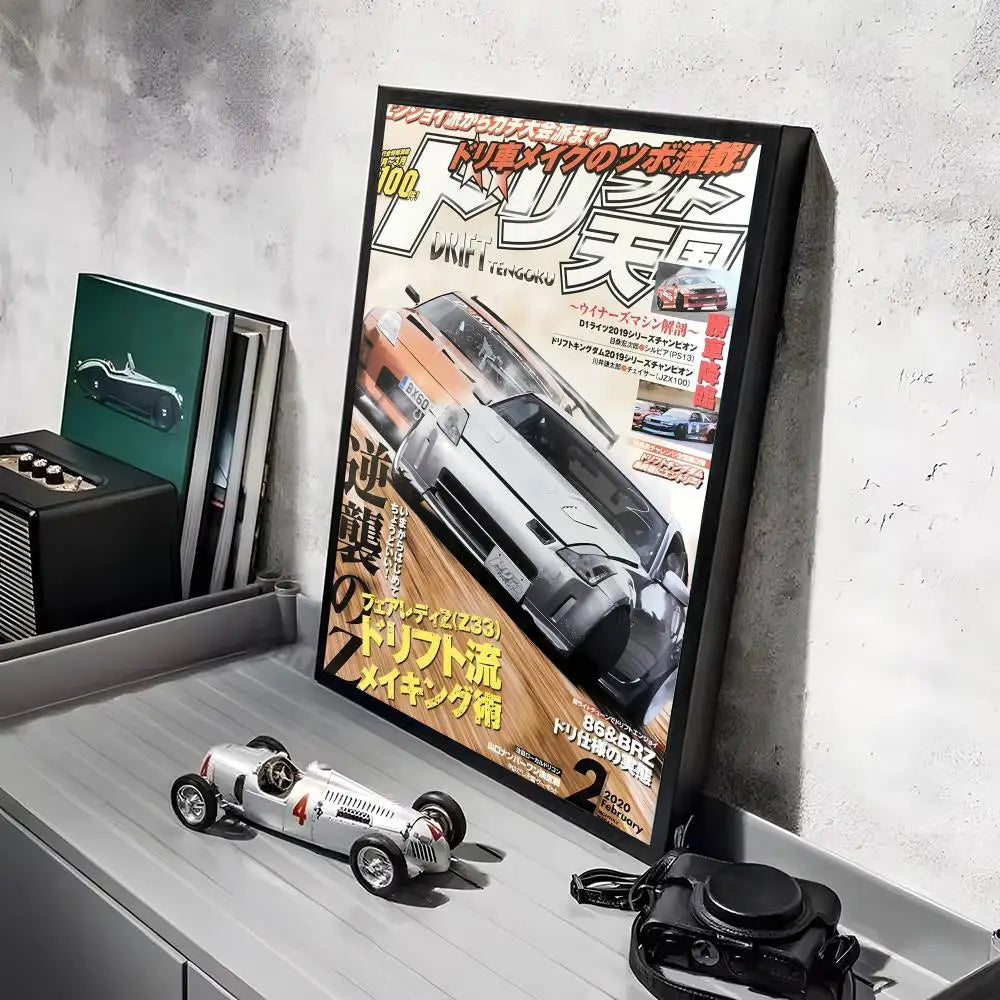 Retro GTR Magazine Posters