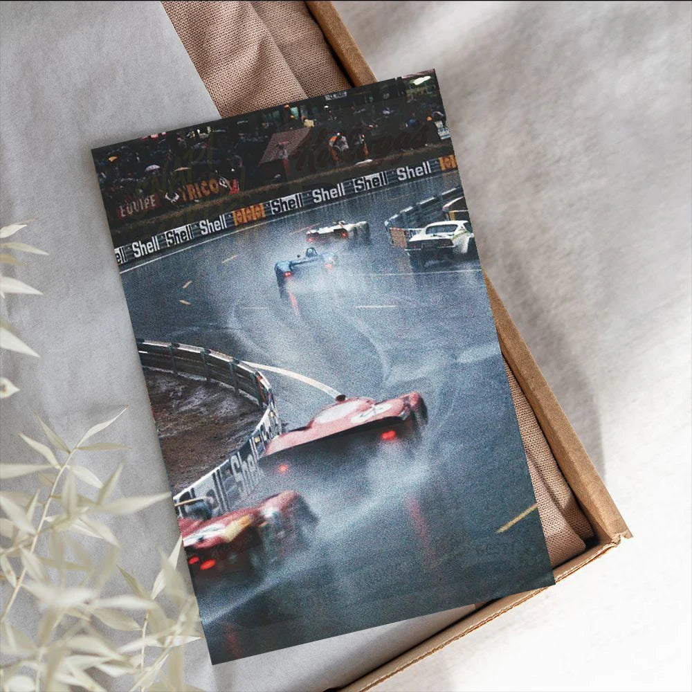 Japanese Racing Car Collage 10PCS