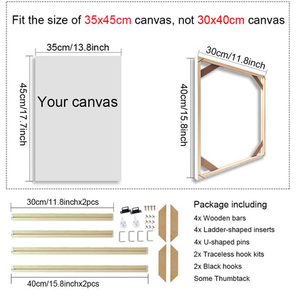 Wooden Canvas Stretcher Frame