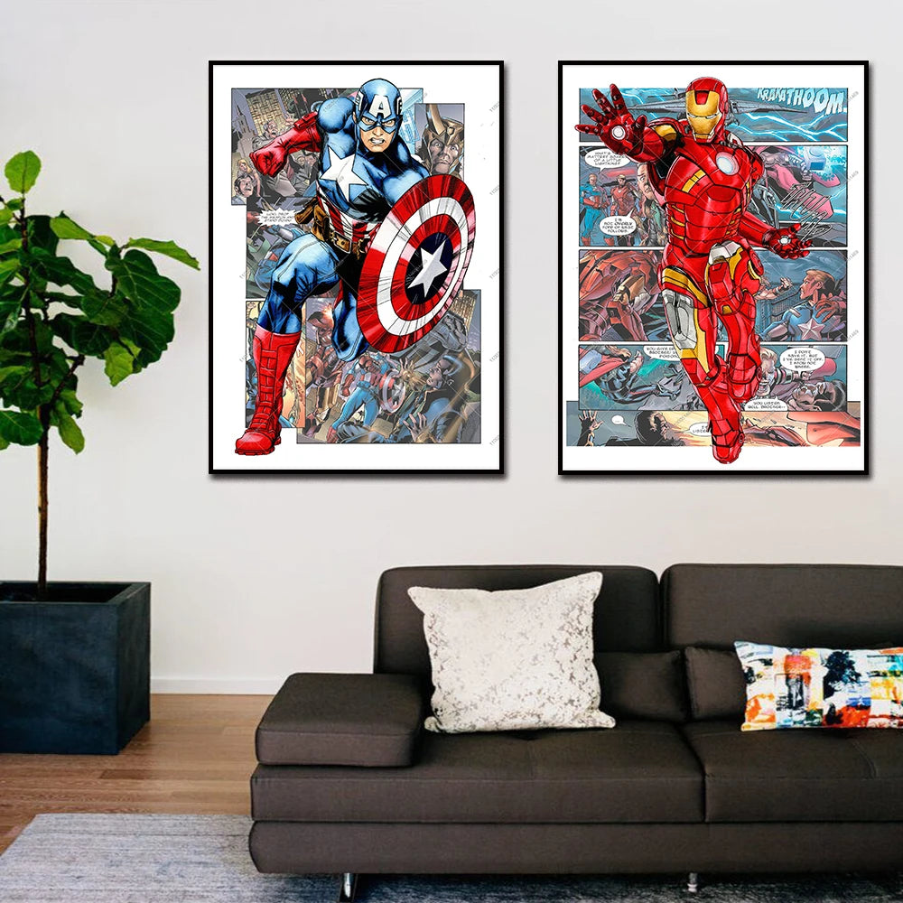 Marvel Superhero Movie Posters